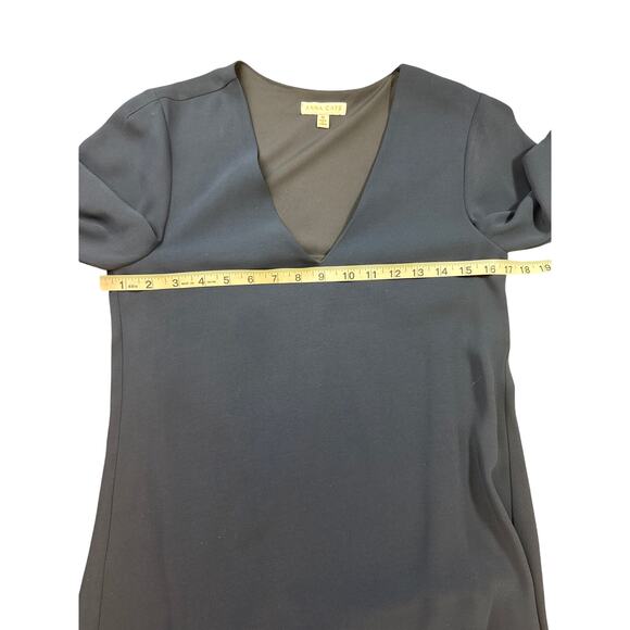 Anna Cate Meredith Maxi Dress Quiet Luxury Career Classic Navy Size XS - Picture 6 of 9